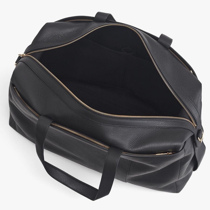 Sacs De Voyage Cuyana Large Noir Femme | BHR-5438044