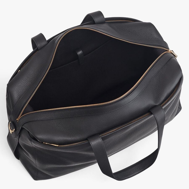 Sacs De Voyage Cuyana Large Noir Femme | BHR-5438044