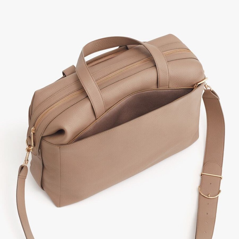 Sacs De Voyage Cuyana Medium Kaki Femme | HCF-2879218