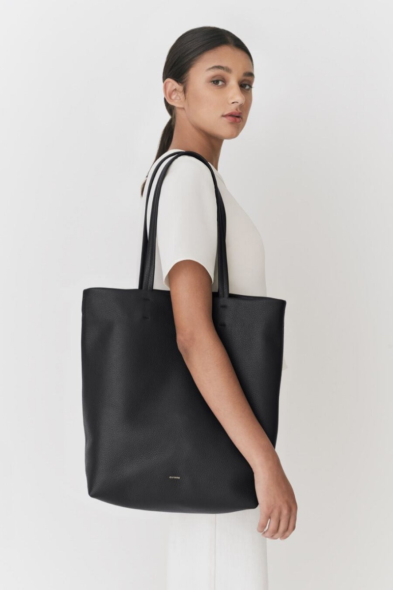 Sacs Fourre Tout Cuyana Alti Easy Noir Femme | RFQ-4155547