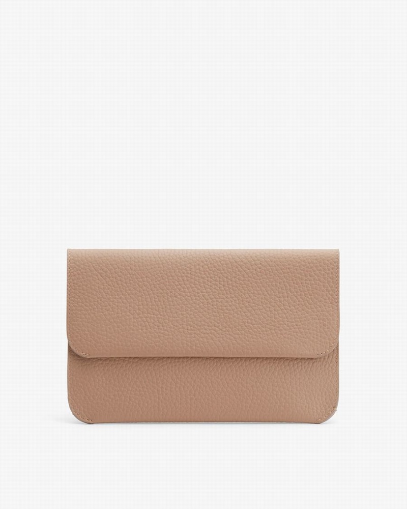 Pochettes Cuyana System Flap Kaki Femme | CCI-3601714