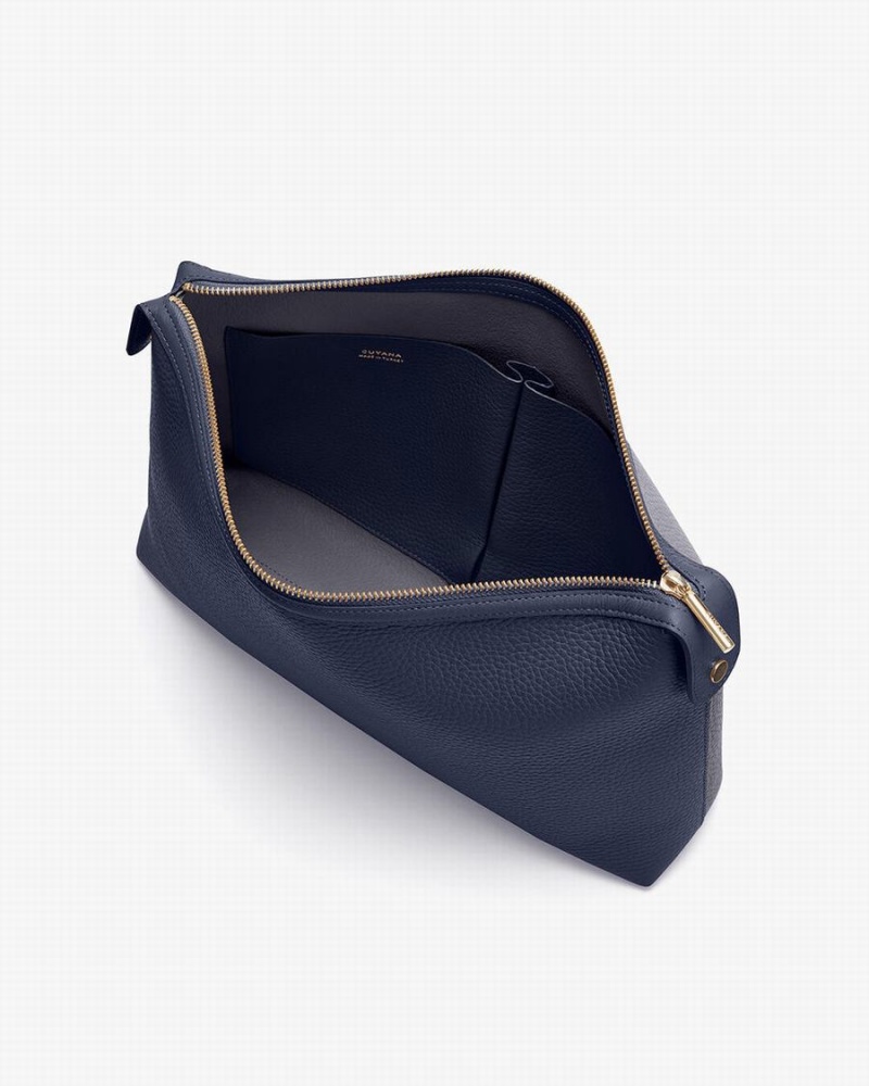 Pochettes Cuyana System Insert Bleu Marine Femme | ADE-5583638