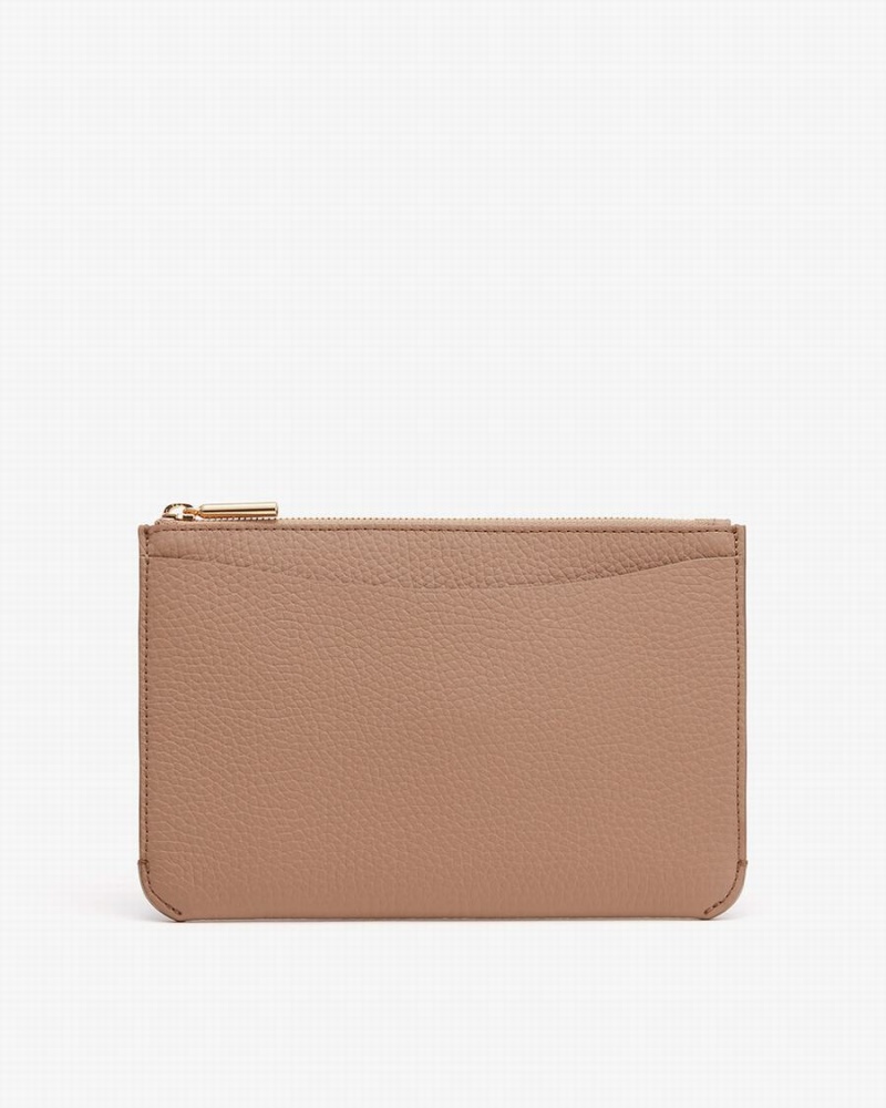 Pochettes Cuyana System Zippé Kaki Femme | YUI-0735093