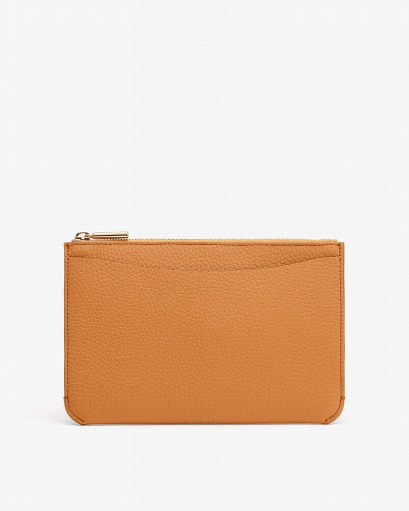 Pochettes Cuyana System Zippé Jaune Femme | XWJ-6871910