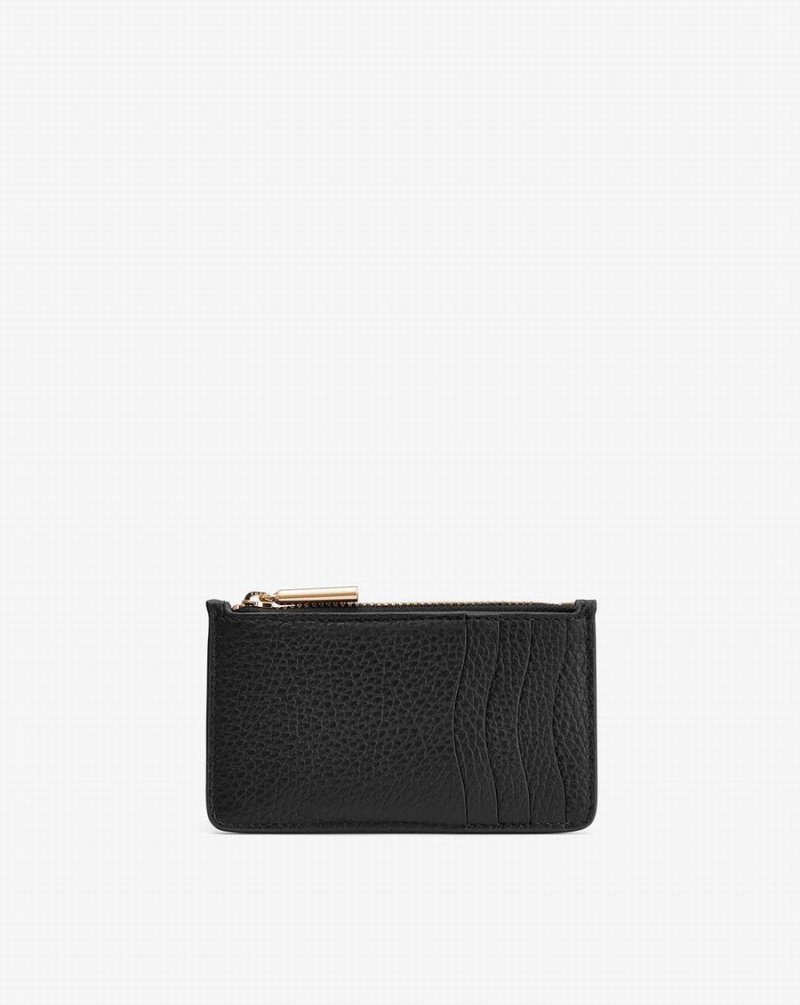 Porte-Cartes Cuyana Zip Noir Femme | TPM-8464275