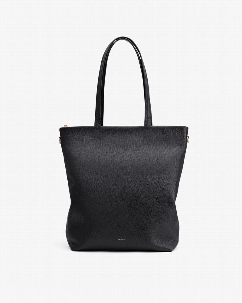 Sacs Fourre Tout Cuyana Alti Easy Zippé Noir Femme | AYW-6268579