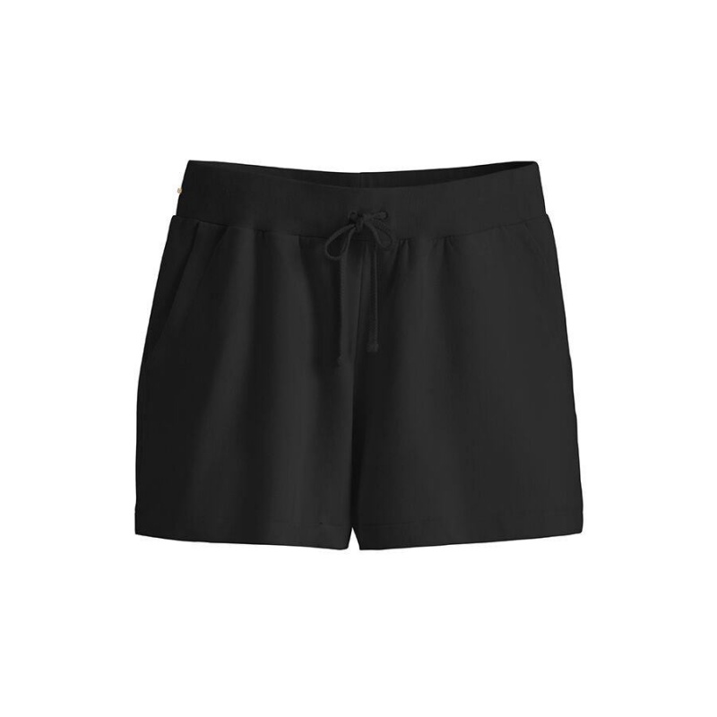 Short Cuyana French Terry Noir Femme | WBT-0293424