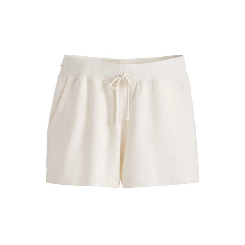 Short Cuyana French Terry Blanche Femme | GWJ-5259530