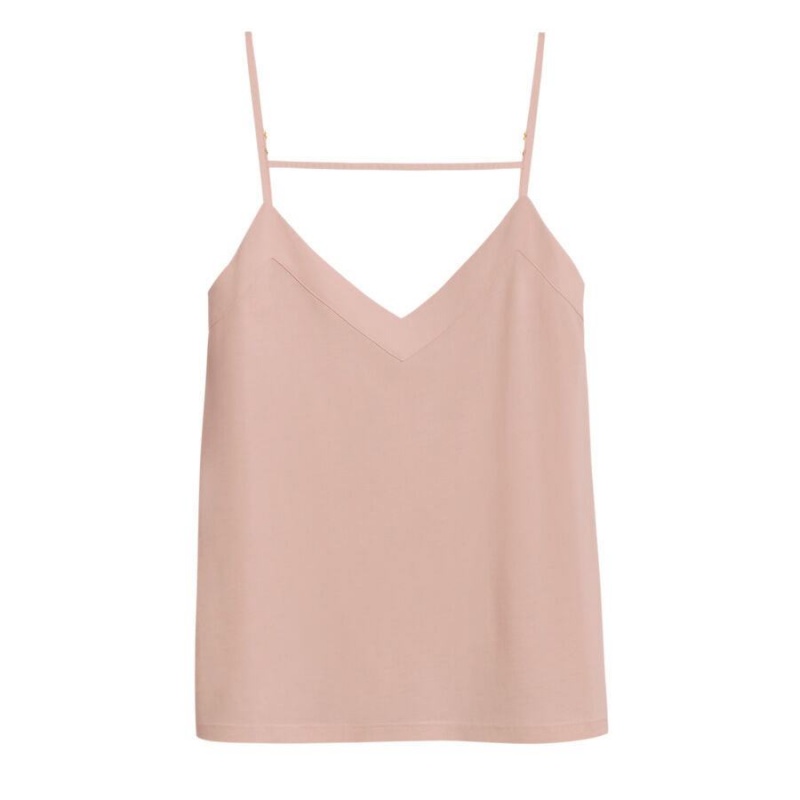 Debardeur Cuyana Organic Pima Cami Rose Femme | AAA-2852420