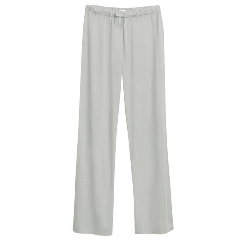 Pantalon Cuyana Organic Pima Classiche Grise Femme | RAA-9181160