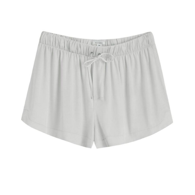 Short Cuyana Organic Pima Sleep Grise Femme | MZA-4176005