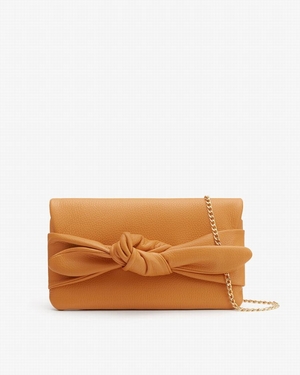 Pochettes Cuyana Bow Jaune Femme | WPN-7045566